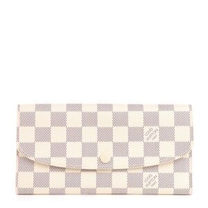 LOUIS VUITTON  Damier Azur Emilie Wallet